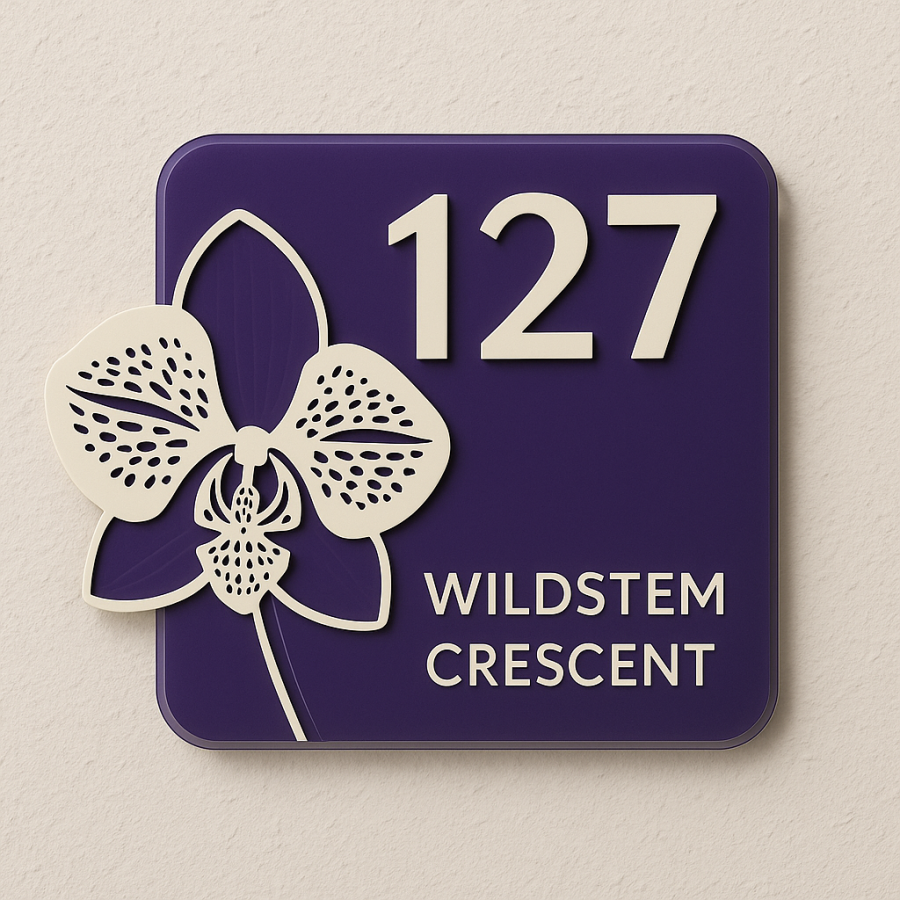 Wild Orchid Bloom House Number – 127 Wildstem Crescent