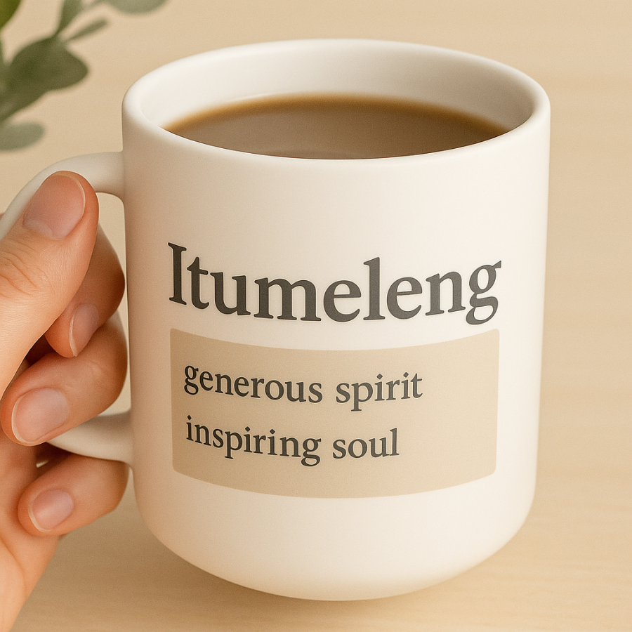 Personalized Meaning Mug