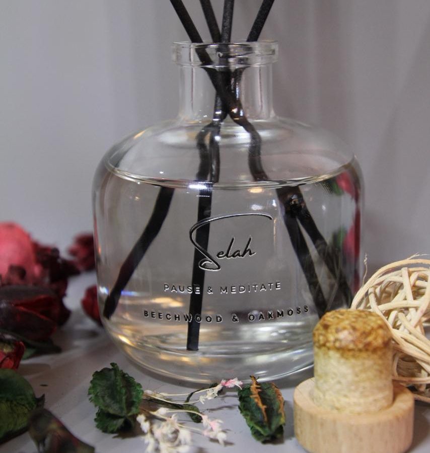 Selah Beechwood & Oakmoss Reed Diffuser – Pause & Meditate