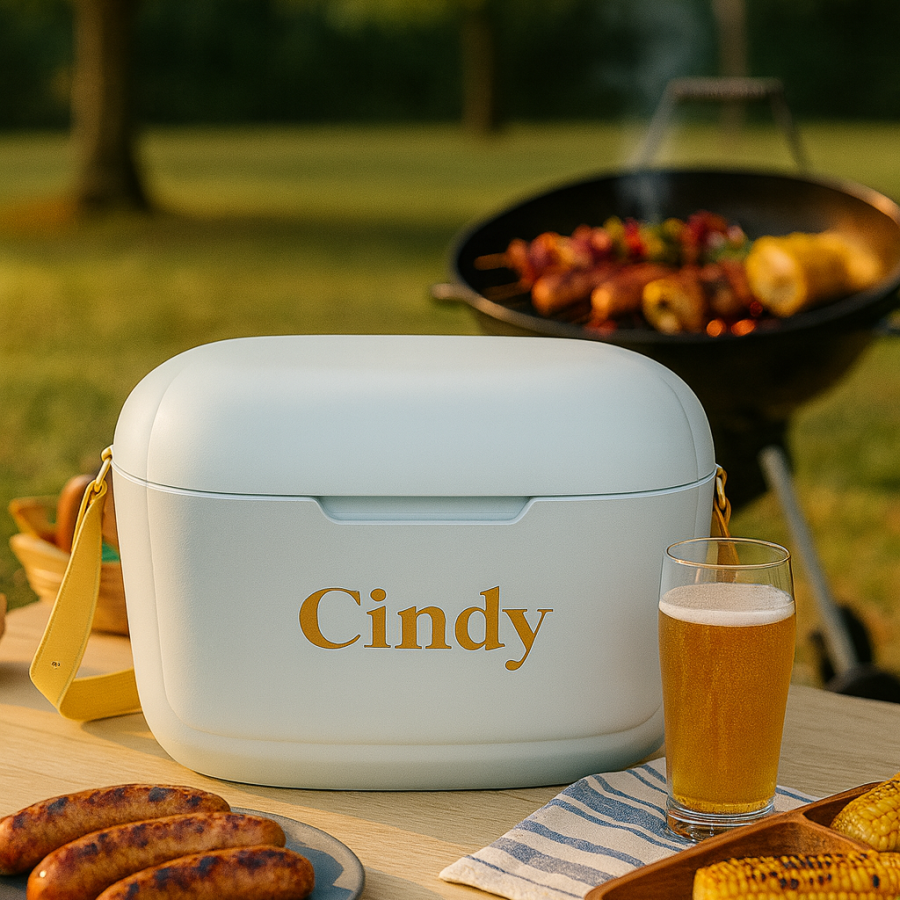 Personalized Cooler Box 12L – Festive Self-Gifting Edition - blue