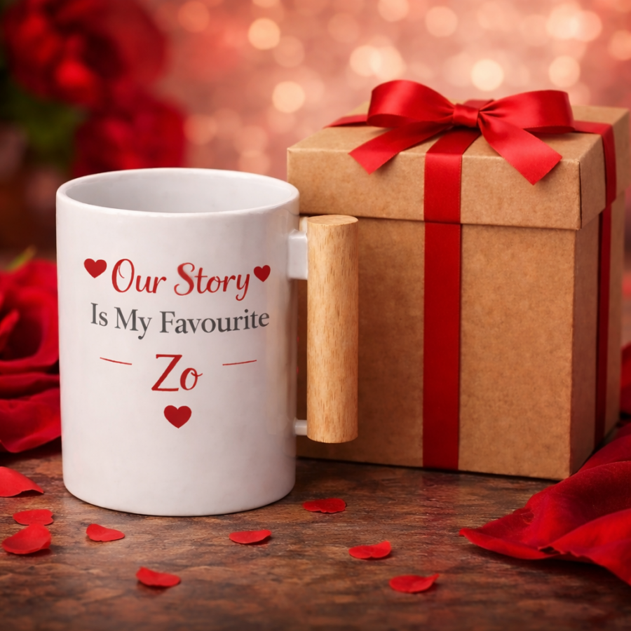 Valentine Mug: Our Story